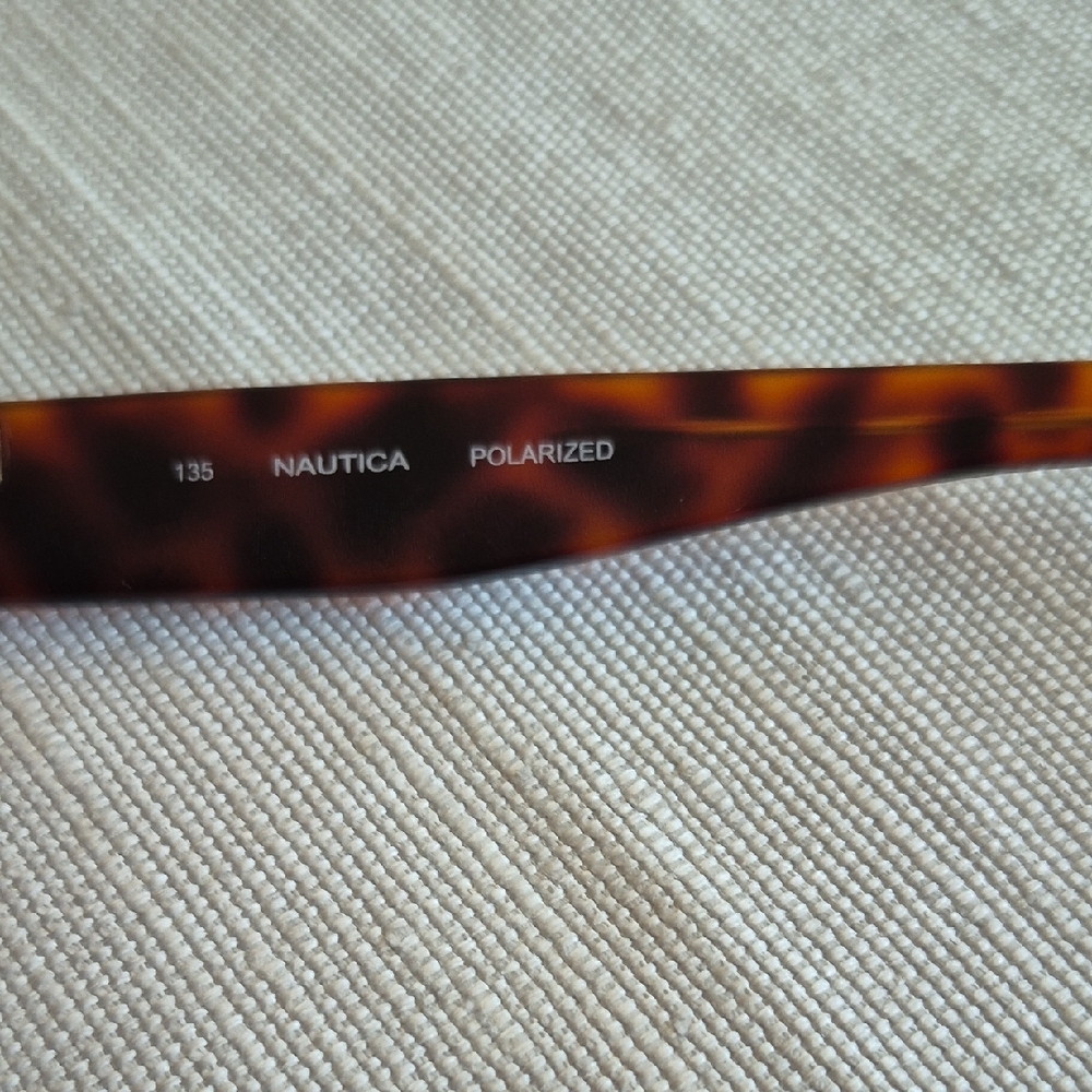 Nautica Men  Tortoise Sunglasses with Amber Lenses - Picture 7 of 10